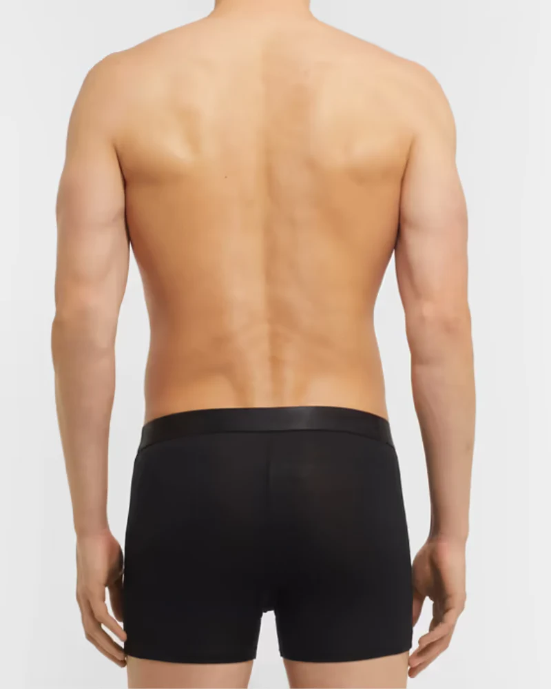 2-PACK PREMIUM BLACK BOXER BRIEF - Image 3